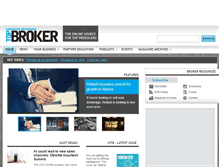 Tablet Screenshot of citopbroker.com